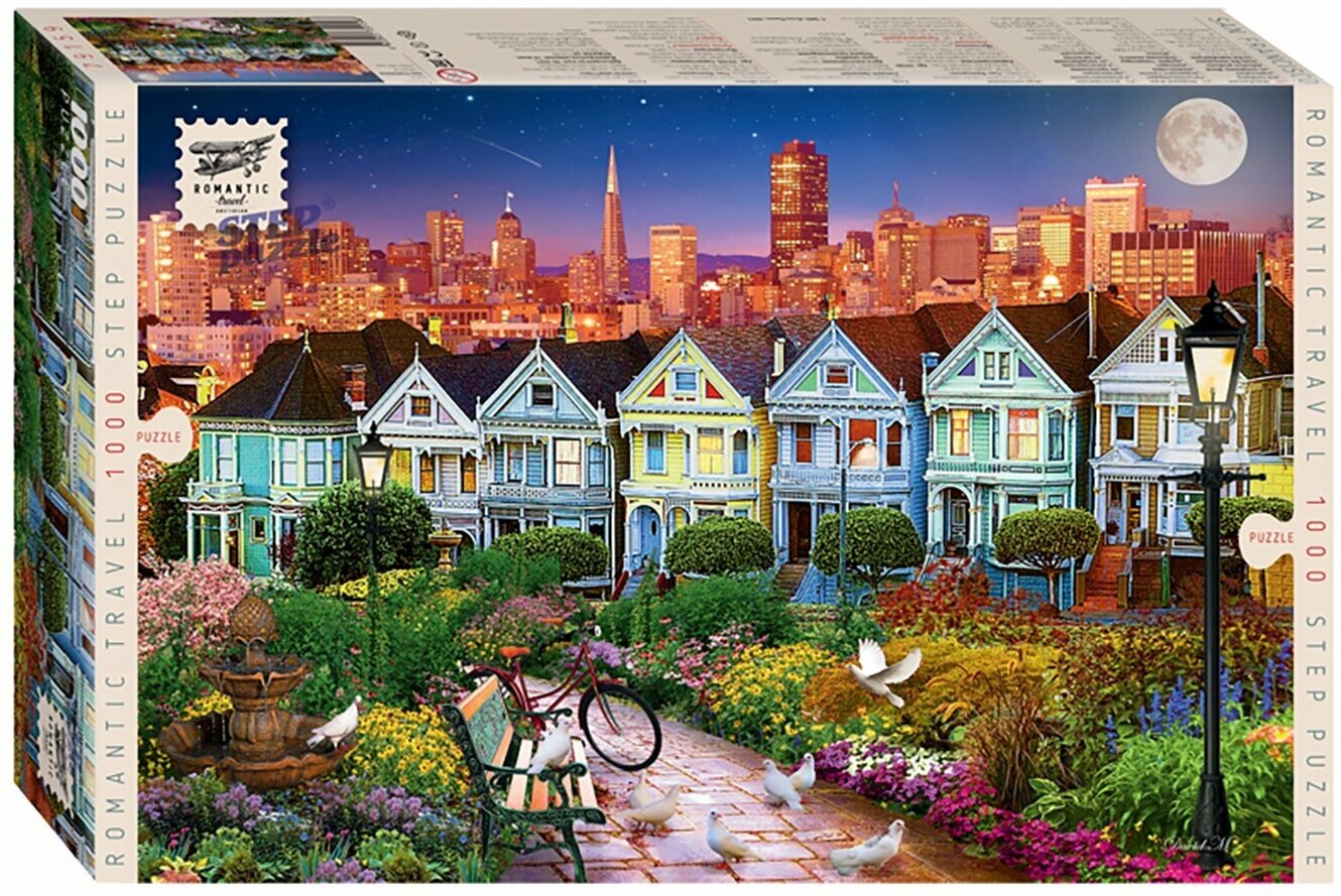 Пазл Step Puzzle Сан-Франциско, 1000 эл, Romantic Travel 79159