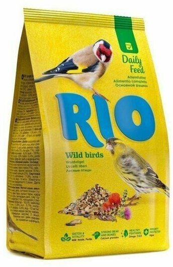 Рио корм д/лесных певчих птиц 500г основной рацион (781416)