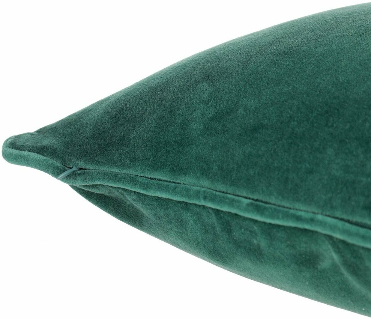 Подушка декоративная, 50х50 см, вельвет/бисер, зеленая, Стрекоза, Bugs