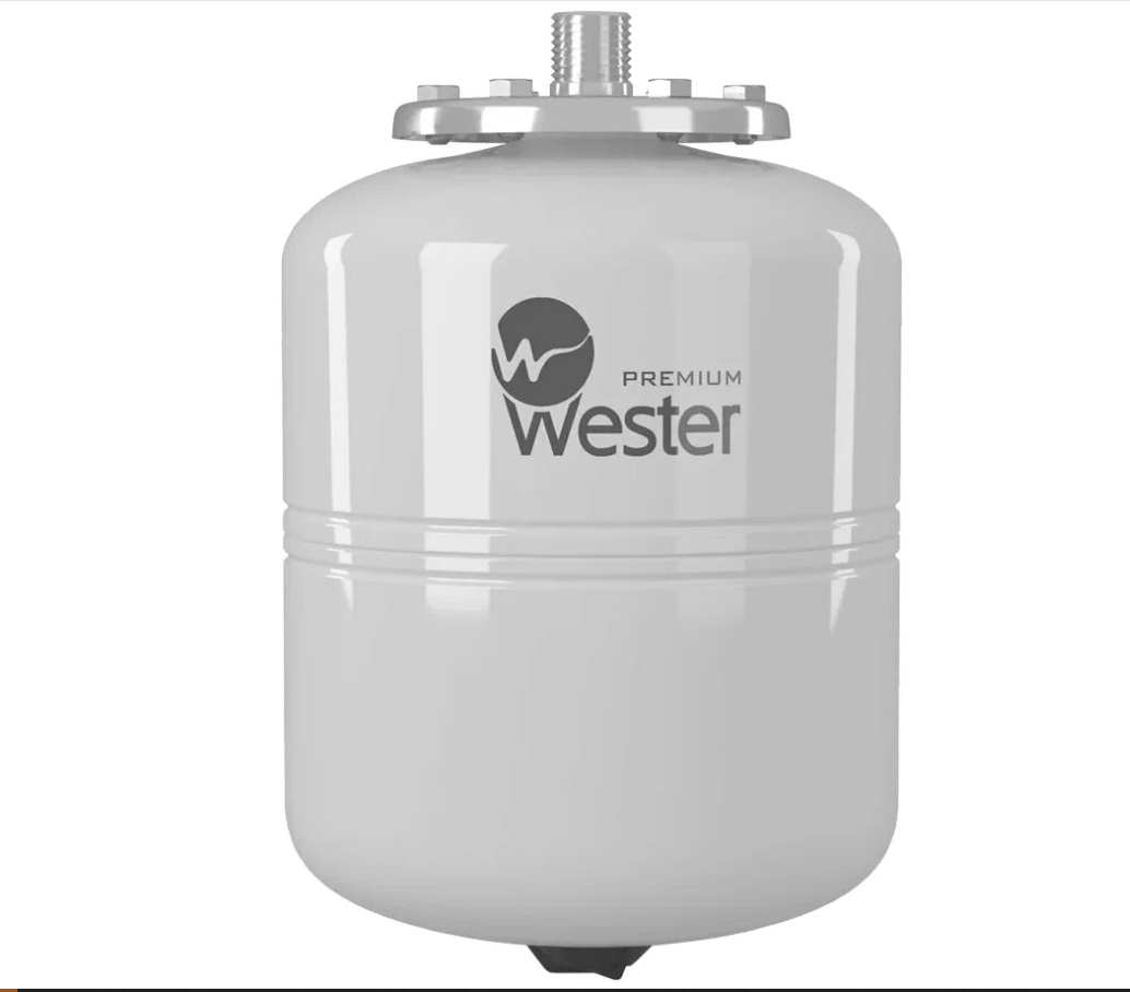 WESTER мембранный бак для ГВС и гелиосистем, Premium WDV 35 нержавеющий контрфланец