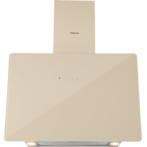 Вытяжка HIBERG VM 6091 Y закаленное стекло сенсорное управление пульт ДУ LED подсветка 900 куб м в час управление взмахом руки 2499000₽