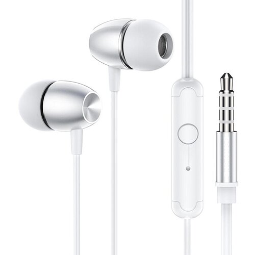 Наушники проводные с микрофоном гарнитура BOROFONE BM57 белый 52400₽