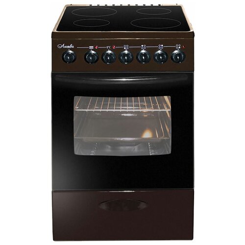 Электрическая плита Лысьва ЭПС 43р4 МС коричневый коричневый 3026000₽