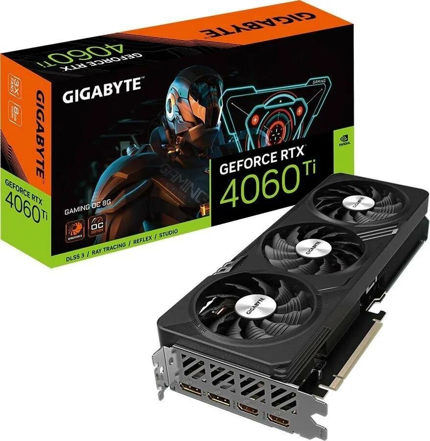 Видеокарта GIGABYTE GeForce RTX 4070 Ti EAGLE OC 12GB (rev 20) (GV-N407TEAGLE OC-12GD