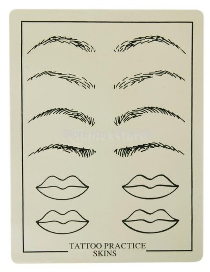 Эскизы бровей для перманентный макияж