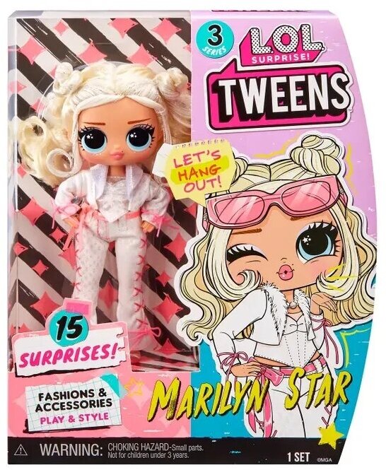 Кукла LOL Tweens S3 Marilyn Star 584049EUC