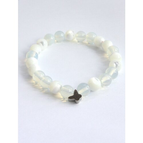 фото Браслет из лунного камня. бабочка s pechinoga design