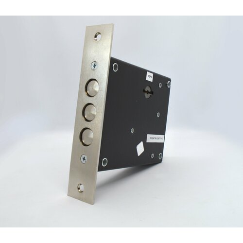 Замок врезной Поливектор Барьер Премьер 85мм левый для деревянных и металлических дверей ключ 120мм 14400₽