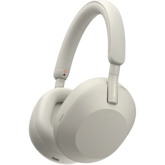 Беспроводные наушники Sony WH-1000XM5, серебристый