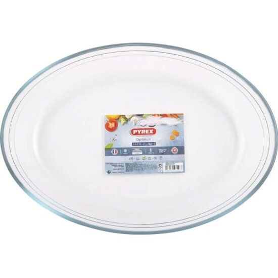 Блюдо Pyrex для запекания и выпечки OPTIMUM 2.2л 30x21х6см овальное 345B000/OP