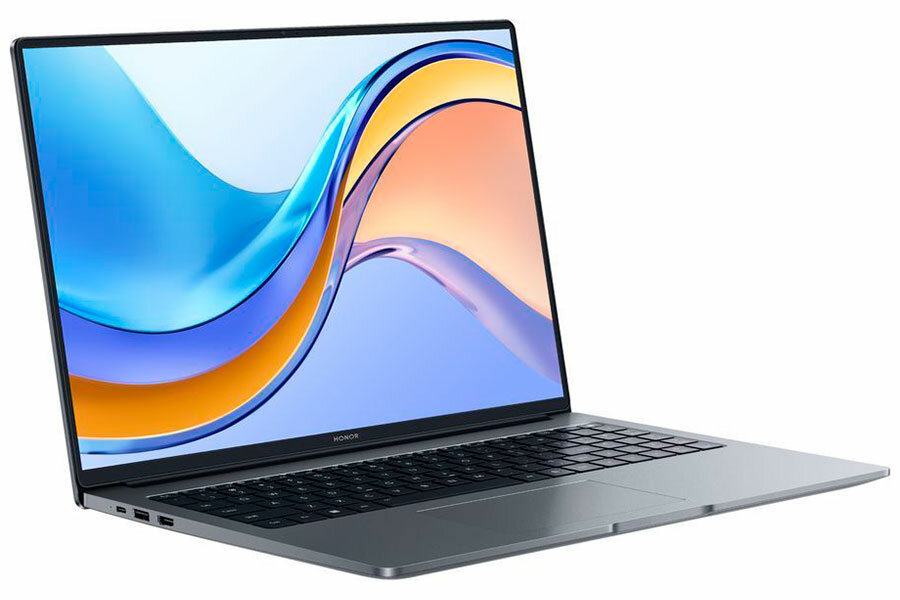 Ноутбук Honor MagicBook X16, grey (5301AHHP), 42 Втч, экран 16 дюймов — фото 1