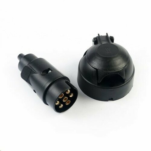 Разъем прицепа пластмассовый 7 конт вилкарозетка 922₽