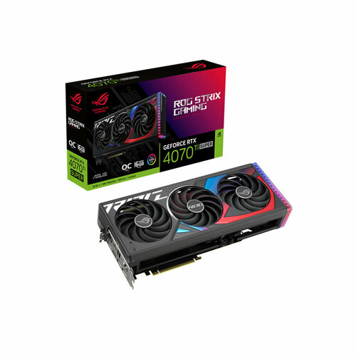 ASUS Видеокарта ROG-STRIX-RTX4070TISO16G-GAMING 168340₽