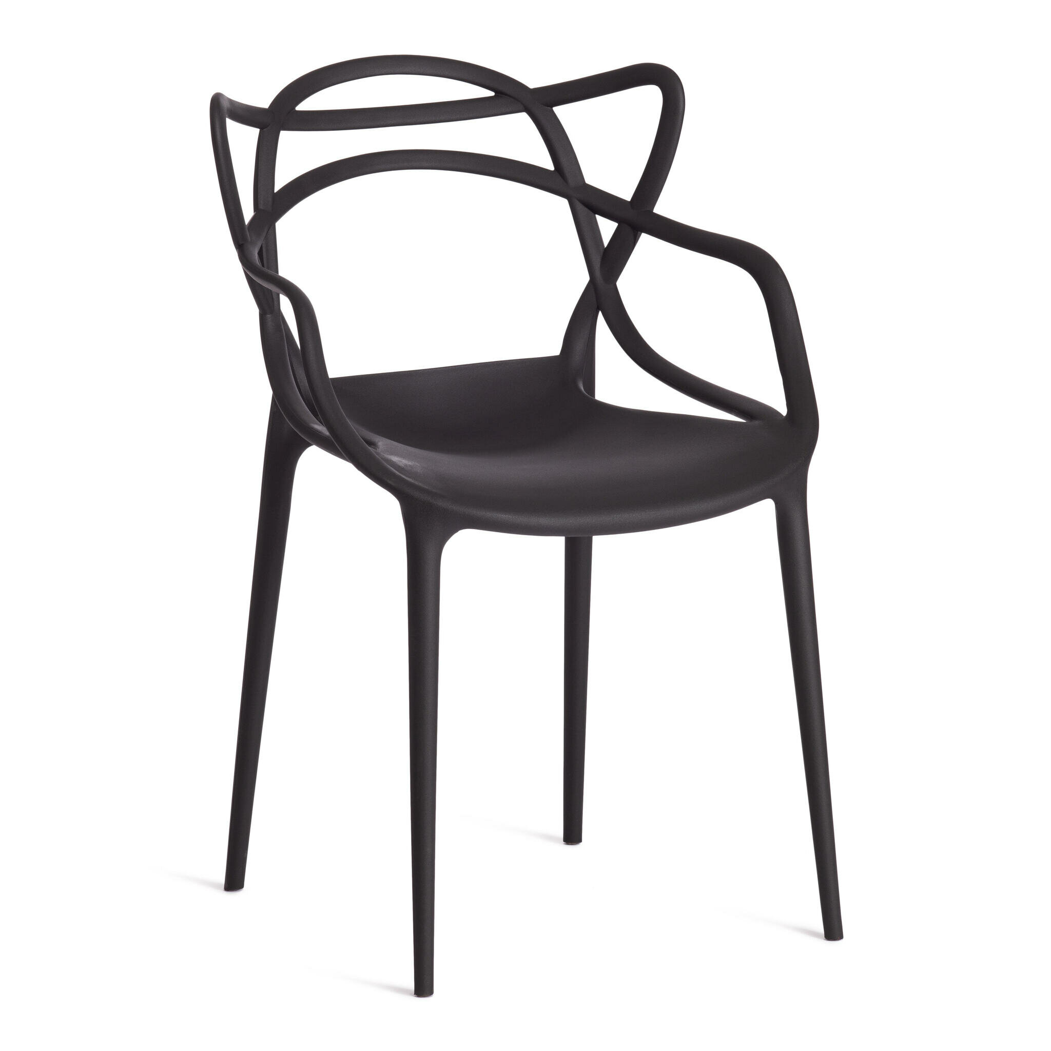 Стул обеденный TetChair Cat Chair черный пластик, T-12655