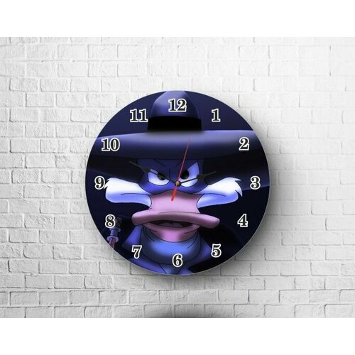 Часы настенные Mewni-Shop круглые 20 см Черный плащ МП - 0001