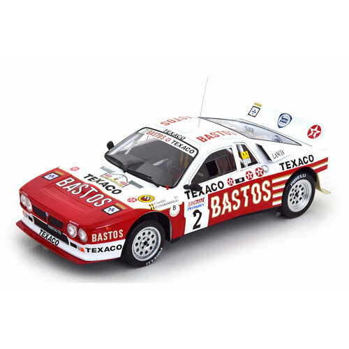 Lancia 037 rally NO.2, rally ypres snijers/colebunders 1985 bastos volkswagen polo gti r5 2 c breen p nagle winner rally ypres 2019 масштабная модель автомобиля коллекционная