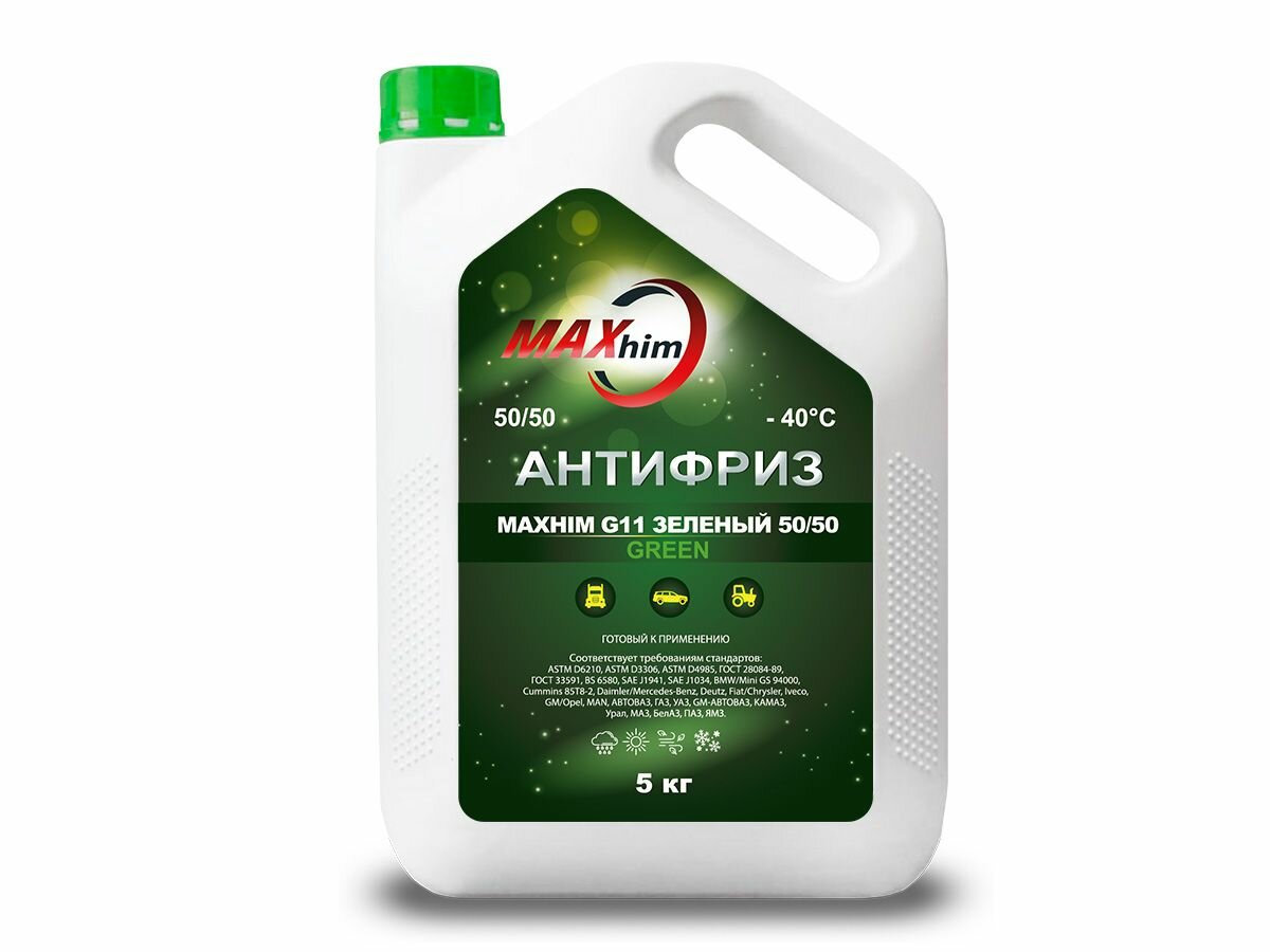 Антифриз G11 5кг зеленый