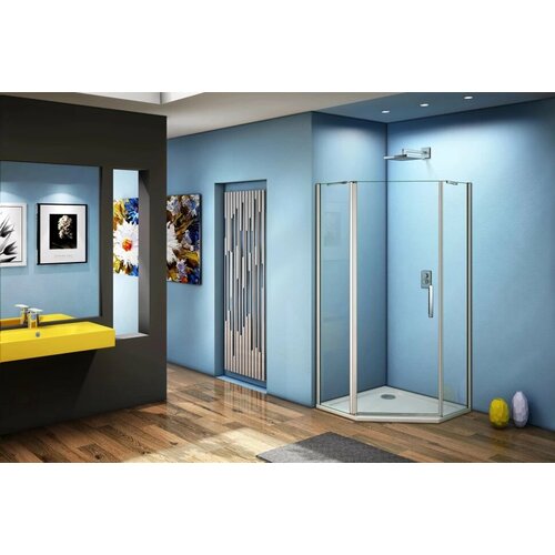 Душевой уголок 90x90 см Good Door Fantasy PNT-90-C-CH прозрачное