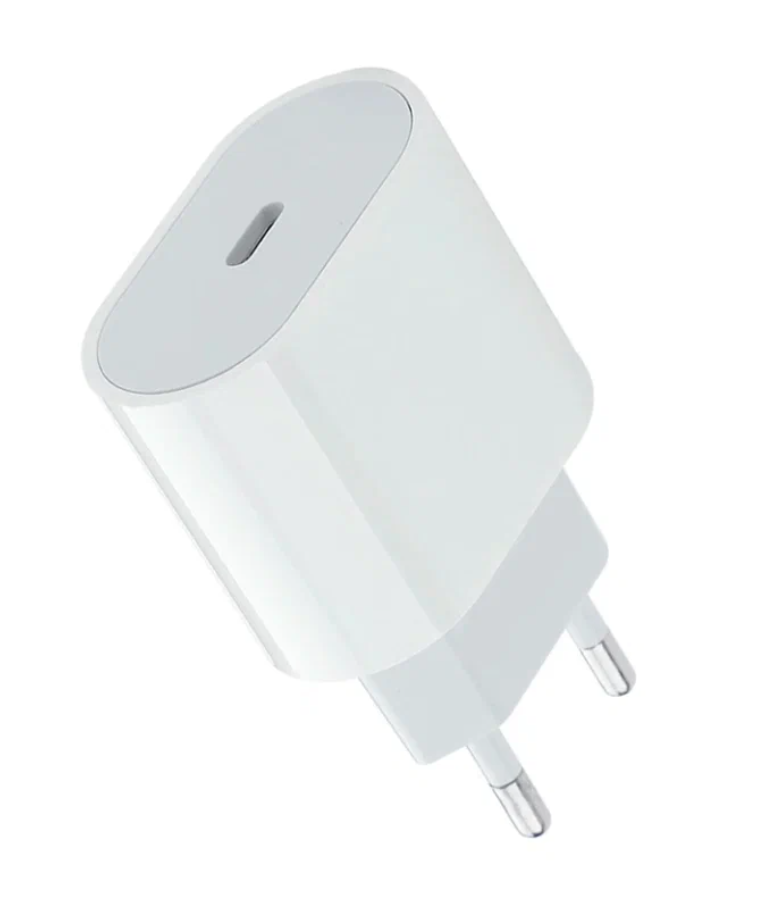 Сетевое зарядное устройство для айфона 25W с кабелем в комплекте / Быстрая зарядка для iPhone, iPad, AirPods / Power adapter 25W