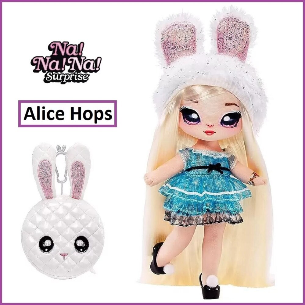 Кукла Na! Na! Na! Surprise 2 в 1 Glam Series - Alice Hops, 19 см, 575368