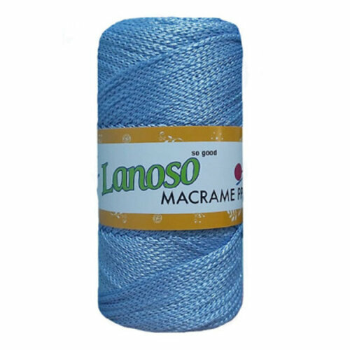 Пряжа (шнур) для макраме Lanoso Macrame PP (Ланосо макраме пп), 2-3 мм, 100% полипропилен, цвет 961