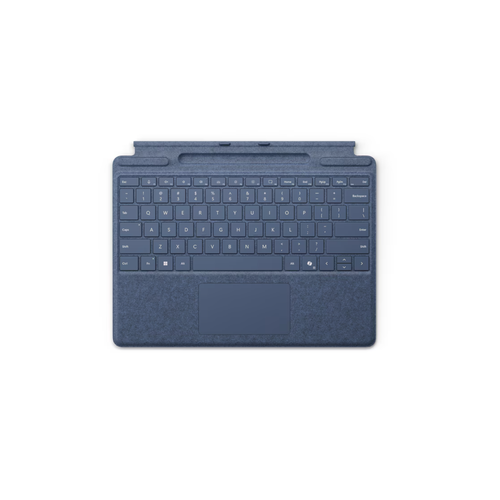 Клавиатура Microsoft Surface Pro Keyboard X891011 with Copilot button Alcantara Sapphire RUS 43900₽