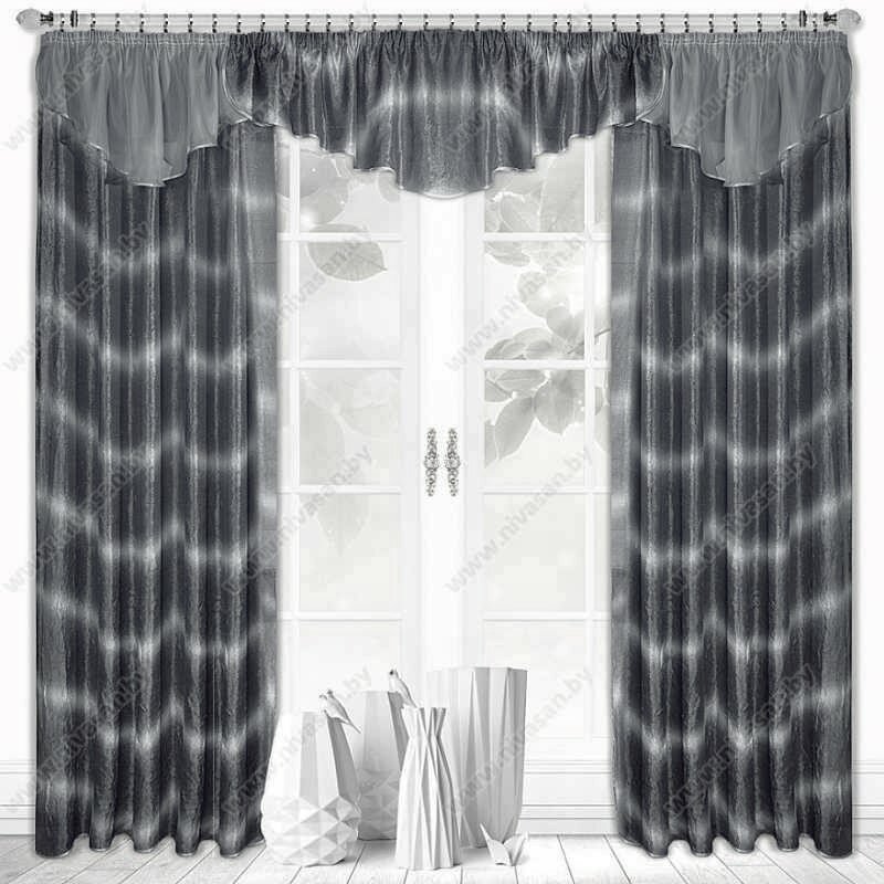 Шторы Nivasan Жаклин  жатка  полупрозрачные  салатовые  3x2 5м