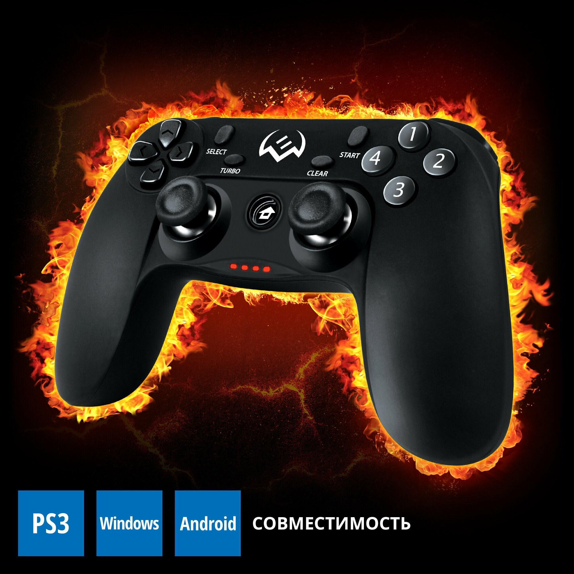 Геймпад SVEN GC-3050 черный