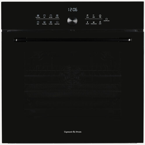 Изображение товара Электрический духовой шкаф Zigmund & Shtain E 168 B 59 см, 73 л, гриль и конвекция, черный