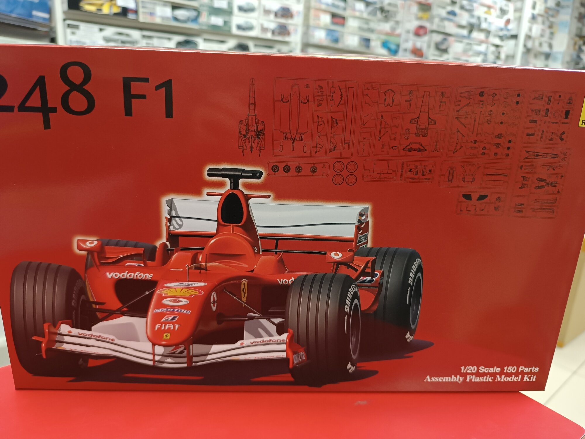 FU09046 Ferrari 248F1 2006 Fujimi в масштабе 1:20 Сборная модель