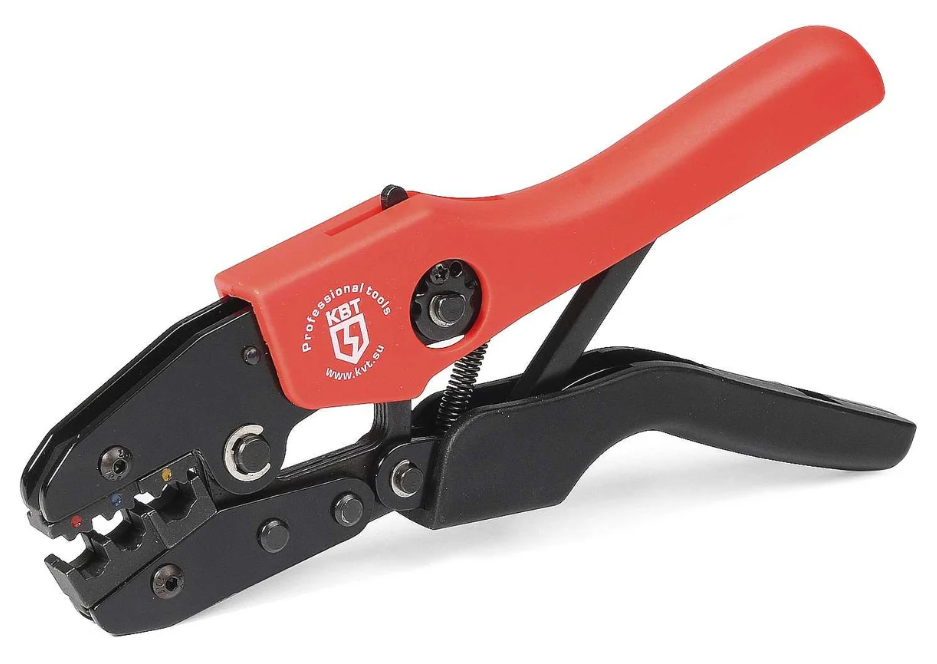 56538 CTK-01 (КВТ) Кримпер для опрессовки изолированных наконечников