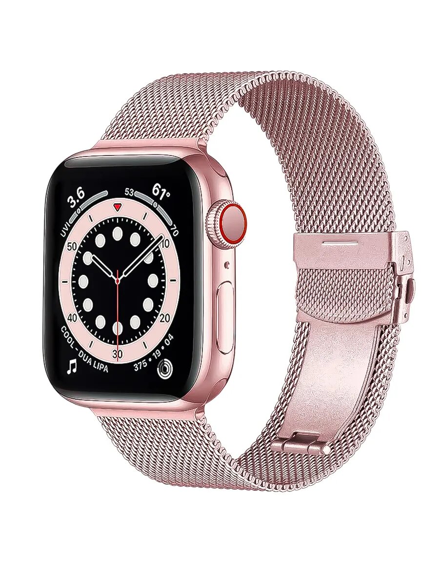 Смарт часы Smart Watch X8 Pro, AMOLED-экран, Bluetooth 5.2, беспроводная зарядка, розовые