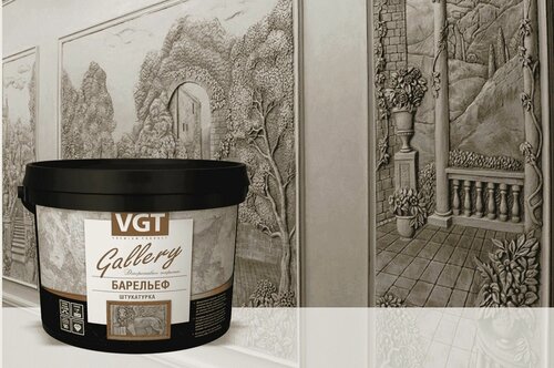 Изображение товара Штукатурка декоративная VGT Gallery Барельеф (14кг)