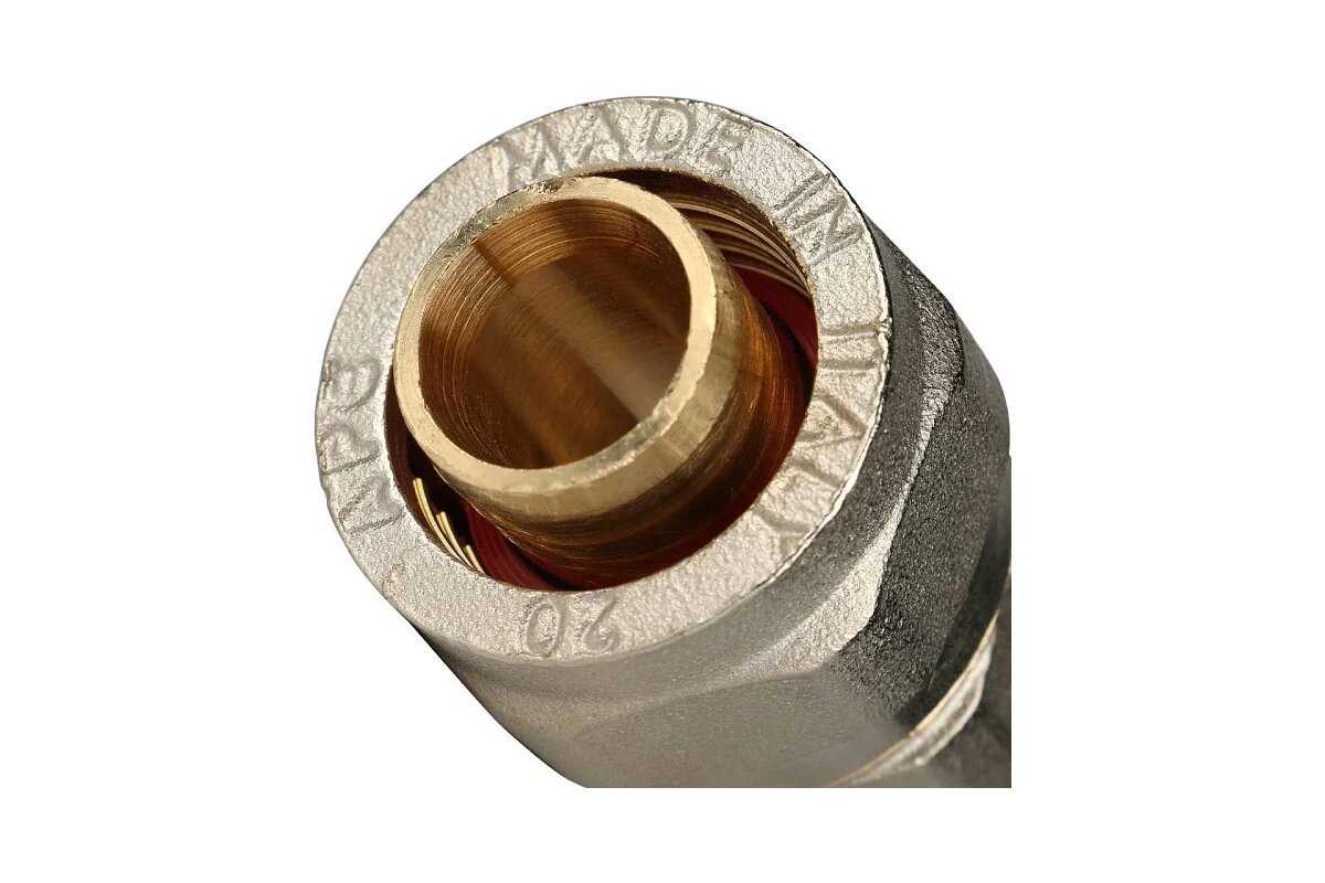 соединитель обжим STOUT металлопластиковый ВР 1/2х20 - фото №4