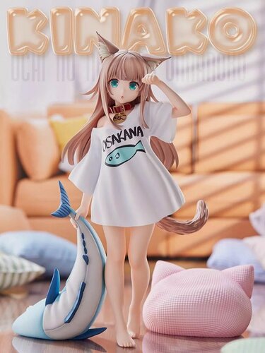 Изображение товара Аниме фигурка Kawaii Kinako Good Morning Ver. / 23 см