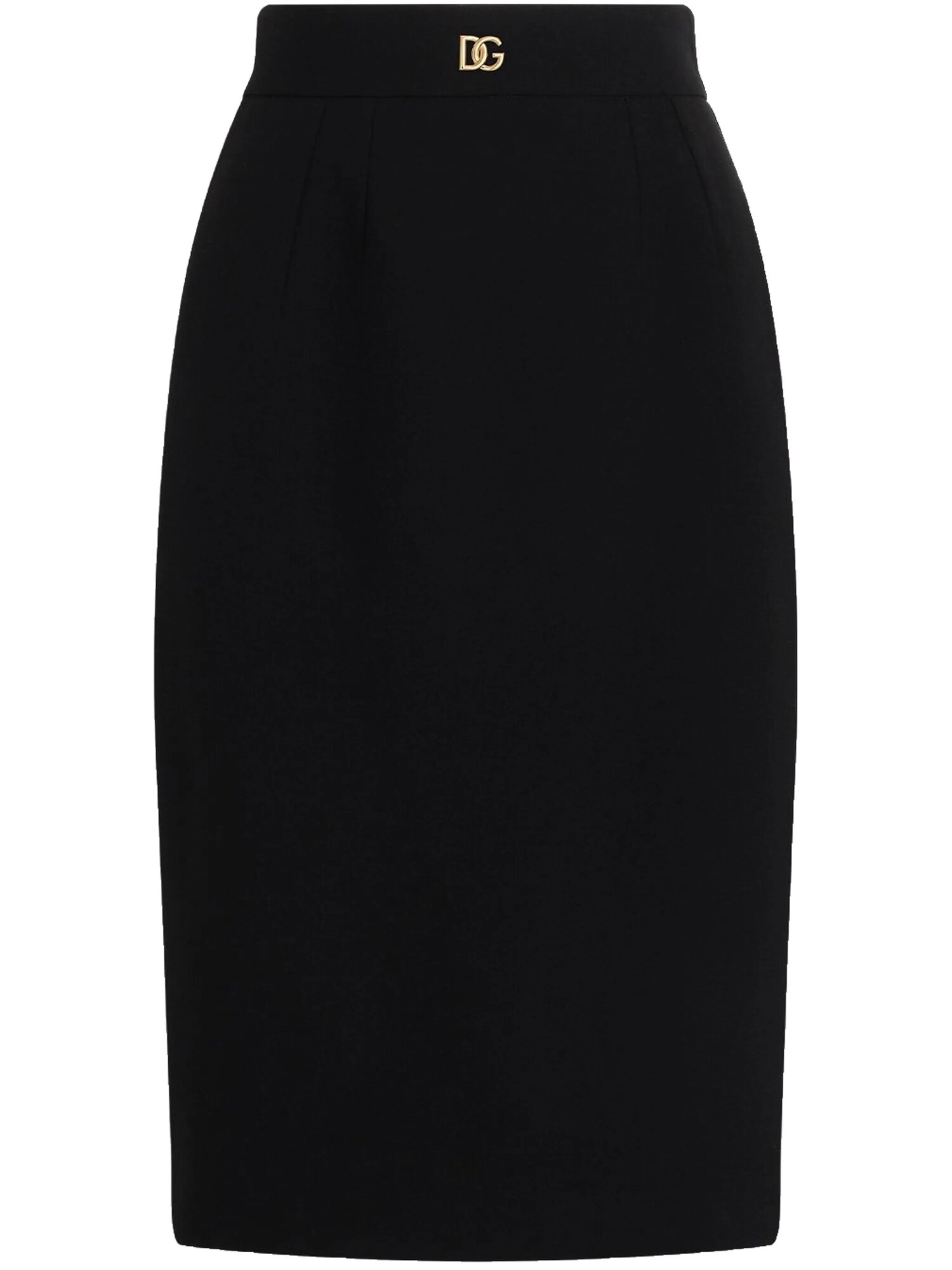 Юбка DOLCE & GABBANA, размер 54 IT, черный