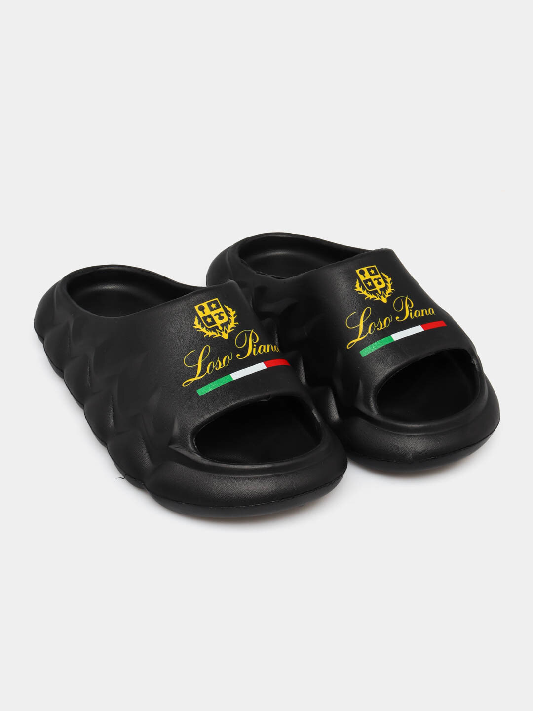 Шлёпанцы, размер 32-33, черный — фото 1