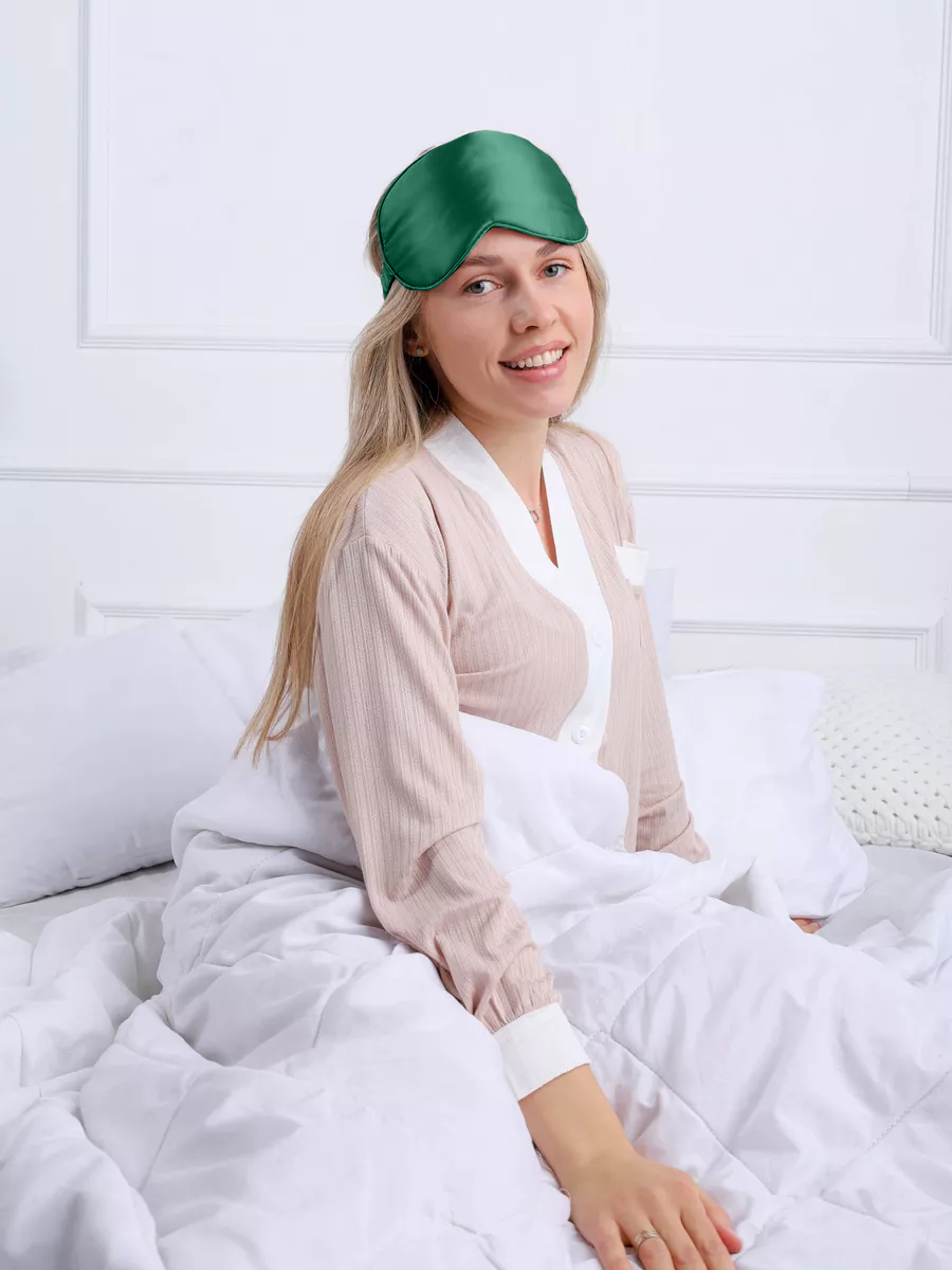 Маски Для Сна Xiaomi Маска для сна FoHo, 1 шт., зеленый