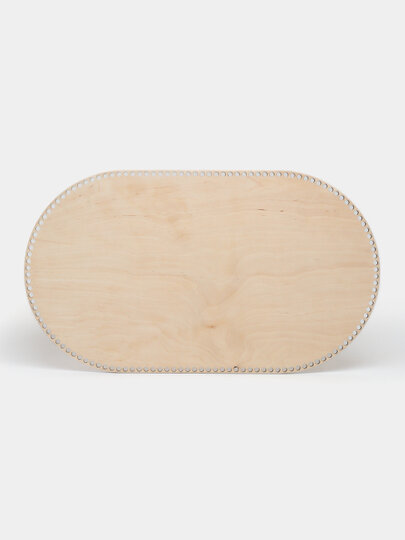 Донышко для люльки 70 на 40 см. фанера 6 мм. — фото 1