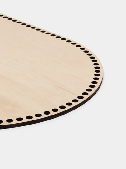 Донышко для люльки из фанеры, 60 на 35 см — фото 1