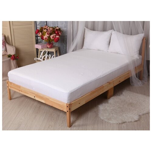 Мерцана Наматрасник непромокаемый Практичный 200*200/20 натяж.мембрана, хл.52%, п/э 48%