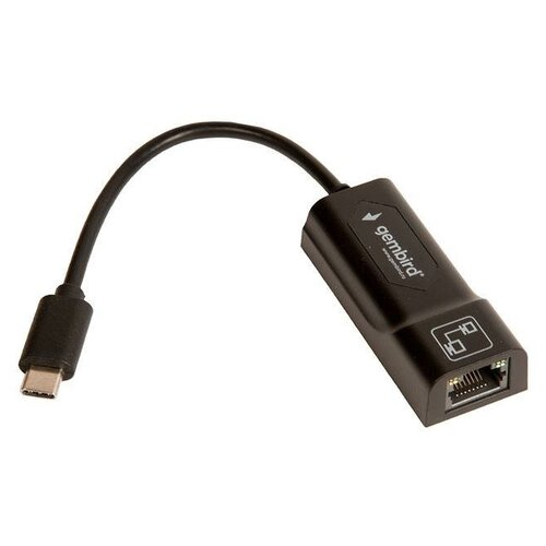 NIC-U6 Сетевой Ethernet-адаптер Gembird (USB Type C [папа] - Ethernet RJ-45 [мама]) сетевая карта gembird nic u6 1xrj 45 1 гбит с usb 3 0 type c nic u6