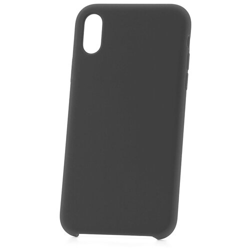 фото Чехол на айфон xr derbi slim silicone-2 темно-серый