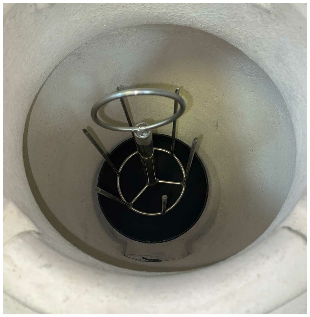 Шашлычница для тандыра с чугунной сковородой диаметр 20,5 см. - фотография № 8
