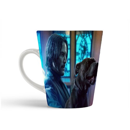 фото Кружка-латте coolpodarok джон уик киану ривз пёс