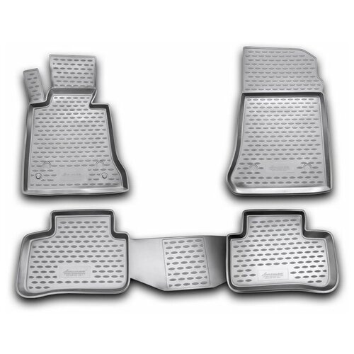 фото Коврики в салон mercedes-benz glk x204 2008-2015 4 шт. (полиуретан) nlc.34.22.210k 18021