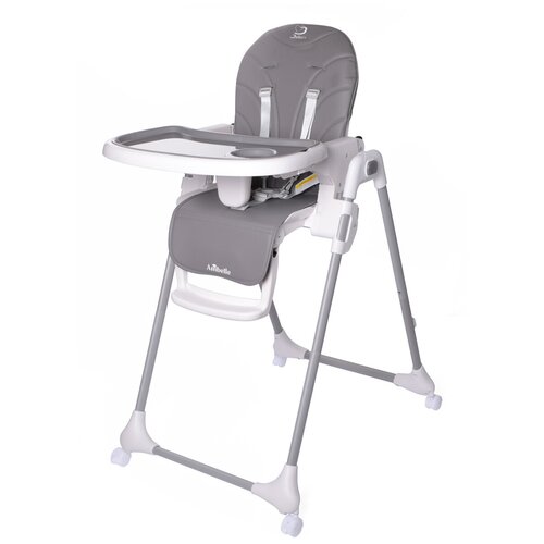 Стульчик детский Jetem Anibelle с колесами и стопором 6-36 месяцев темно-серый 6780₽