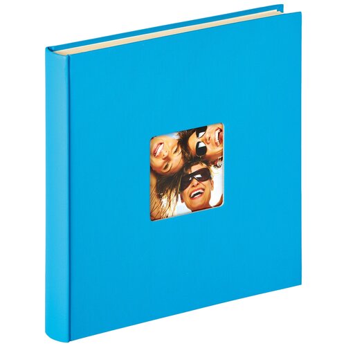 Фотоальбом, альбом с магнитными листами 30х32, 50 страниц (25 листов), радость, голубой GF 5292