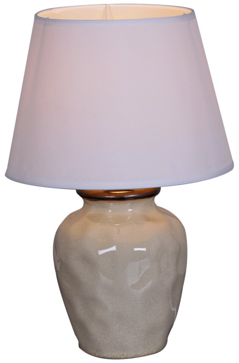 Настольная лампа с абажуром Reluce E14 16004-0.7-01J2