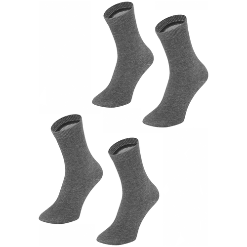 Носки Larma Socks, 2 пары, размер 35-36, серый